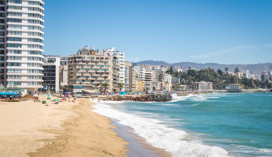 acapulco beach and city in the background