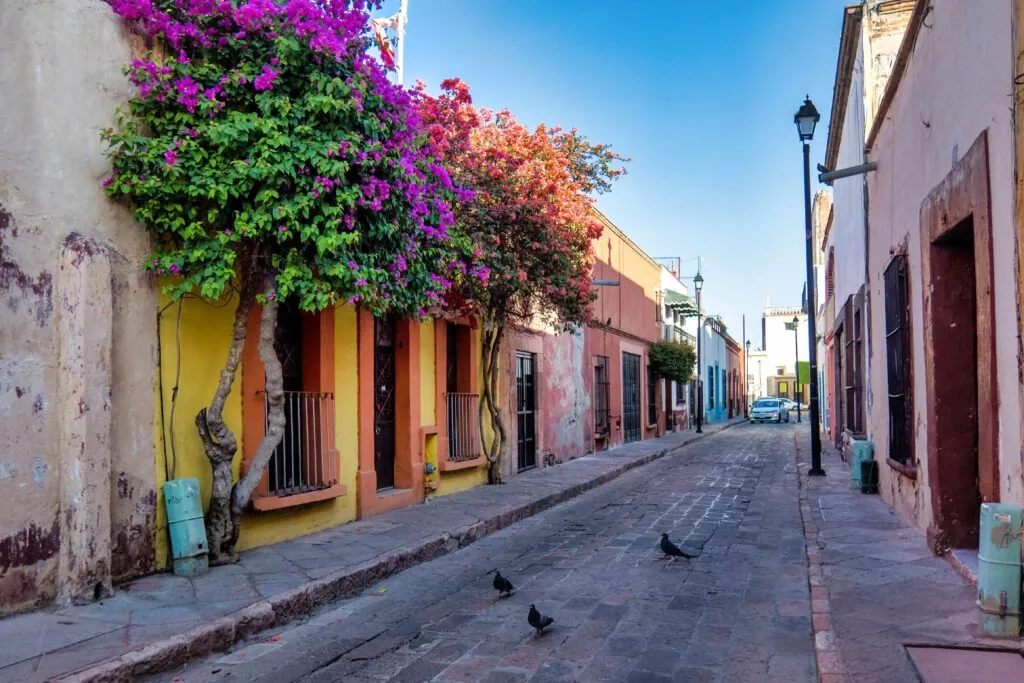 streets in queretaro